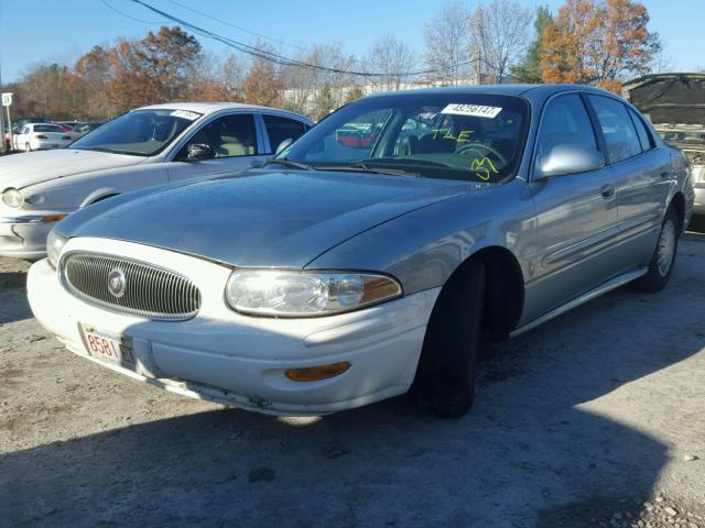 1G4HP52K134163324 - 2003 BUICK LESABRE CU BLUE photo 2