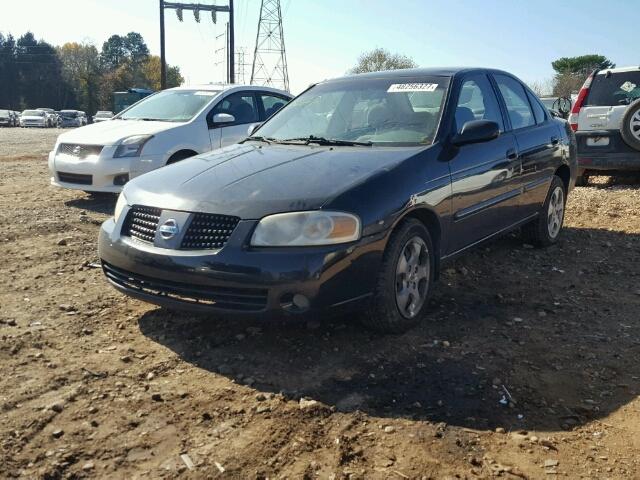 3N1CB51D45L538235 - 2005 NISSAN SENTRA 1.8 BLACK photo 2