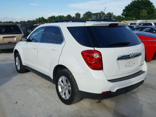 2GNALPEK1C6396098 - 2012 CHEVROLET EQUINOX LT WHITE photo 3