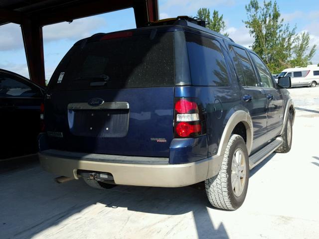 1FMEU64E36UB58557 - 2006 FORD EXPLORER E BLUE photo 4