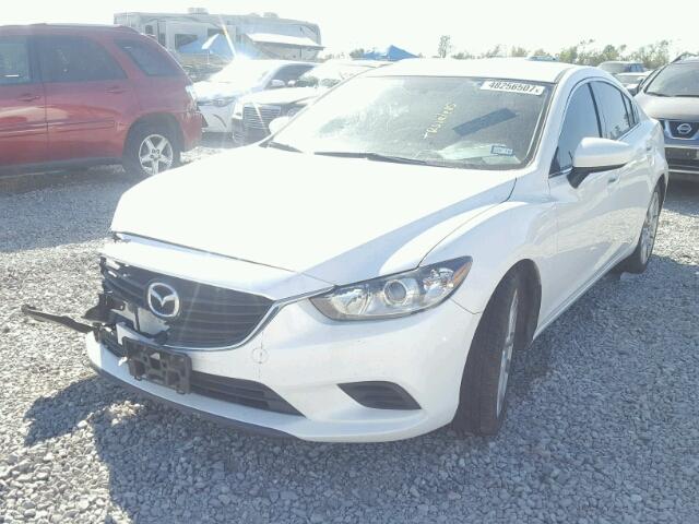 JM1GJ1V62E1161448 - 2014 MAZDA 6 TOURING WHITE photo 2