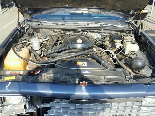 1GCCW80H6ER189465 - 1984 CHEVROLET EL CAMINO BLUE photo 7