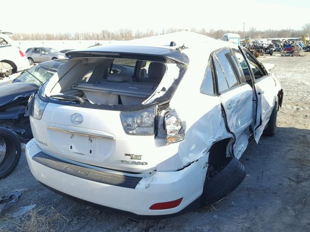 JTJHA31U940049901 - 2004 LEXUS RX 330 WHITE photo 4