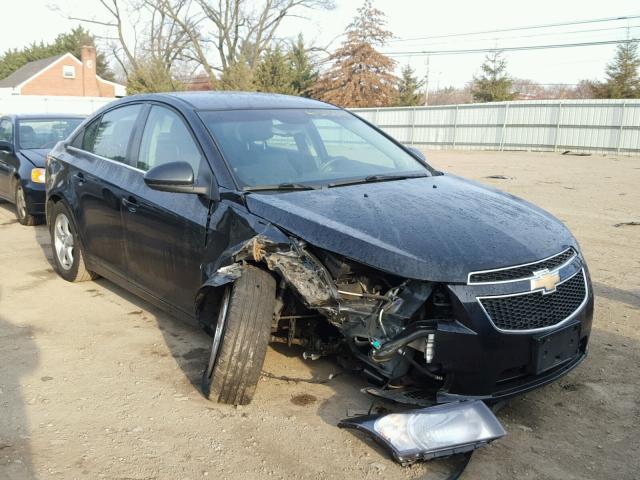 1G1PF5SC2C7252435 - 2012 CHEVROLET CRUZE LT BLACK photo 1