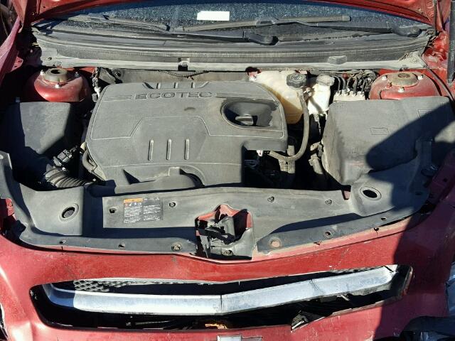 1G1ZC5E02CF245297 - 2012 CHEVROLET MALIBU 1LT RED photo 7