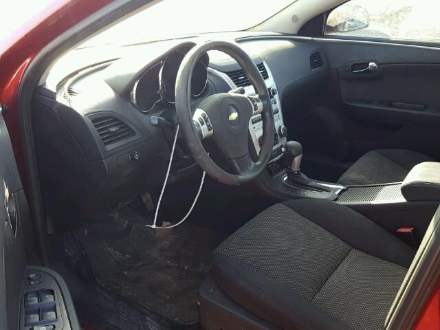 1G1ZC5E02CF245297 - 2012 CHEVROLET MALIBU 1LT RED photo 9