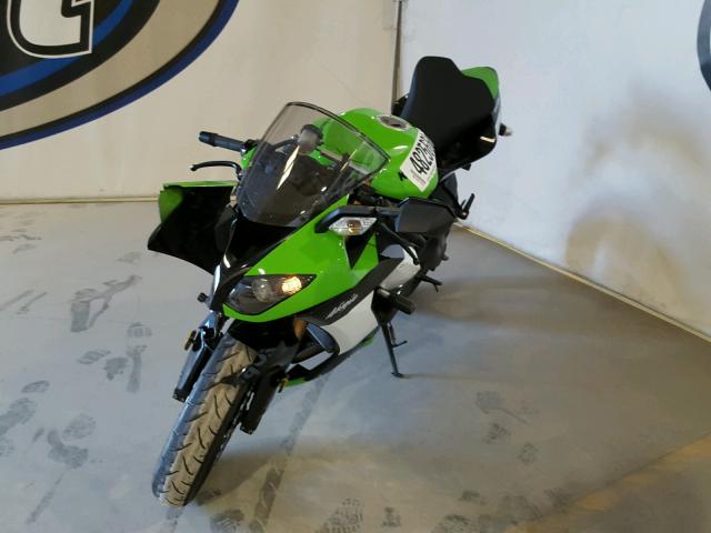 JKAZXCE119A022502 - 2009 KAWASAKI ZX1000 E GREEN photo 2