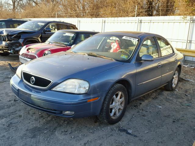 1MEFM55S2YA619807 - 2000 MERCURY SABLE LS P BLUE photo 2