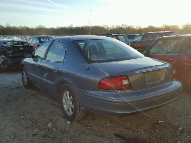 1MEFM55S2YA619807 - 2000 MERCURY SABLE LS P BLUE photo 3