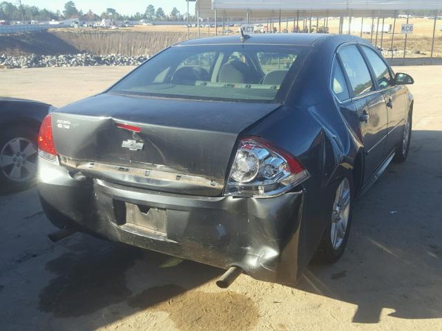 2G1WB5E34E1124300 - 2014 CHEVROLET IMPALA LIM GRAY photo 4