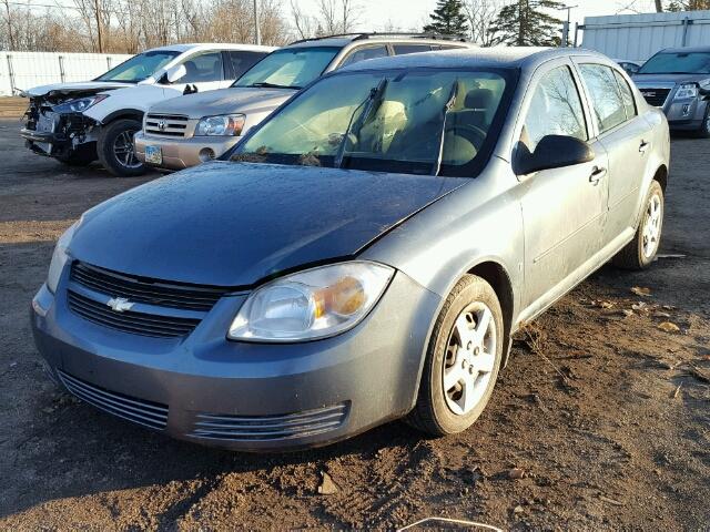 1G1AK55F467834984 - 2006 CHEVROLET COBALT LS TEAL photo 2