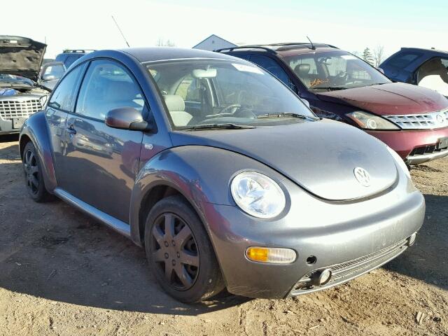 3VWCK21C42M447732 - 2002 VOLKSWAGEN NEW BEETLE 灰色 照片 1
