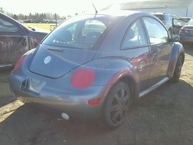 3VWCK21C42M447732 - 2002 VOLKSWAGEN NEW BEETLE GRAY photo 4