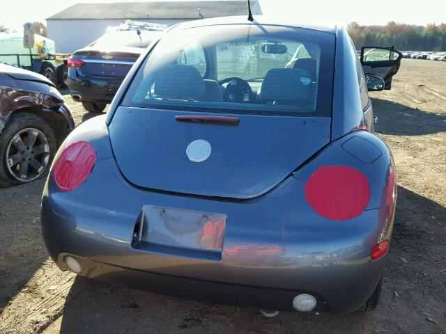 3VWCK21C42M447732 - 2002 VOLKSWAGEN NEW BEETLE GRAY photo 9