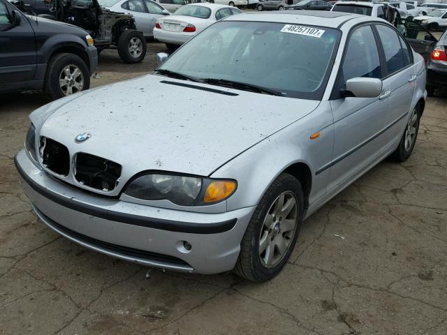 WBAEV33463KL83746 - 2003 BMW 325 I GRAY photo 2