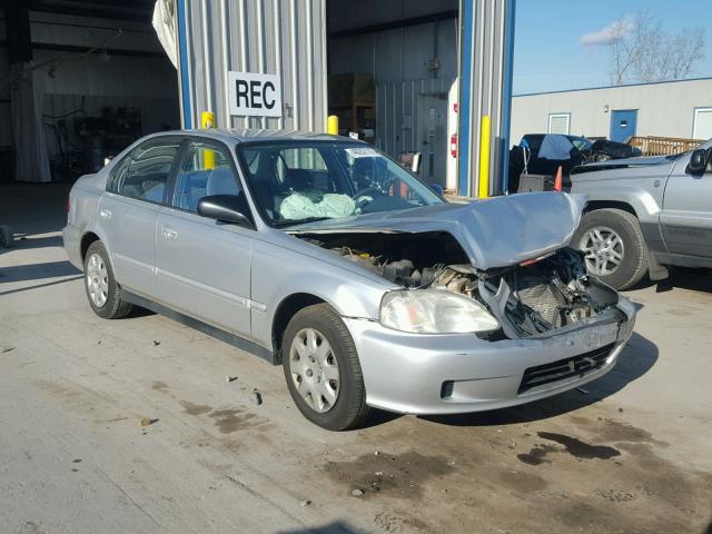 2HGEJ6619YH515755 - 2000 HONDA CIVIC BASE SILVER photo 1