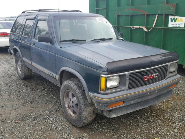 1GKDT13W7P2500674 - 1993 GMC S15 JIMMY GREEN photo 1