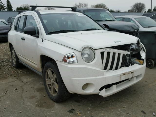 1J8FF47B99D189611 - 2009 JEEP COMPASS SP WHITE photo 1