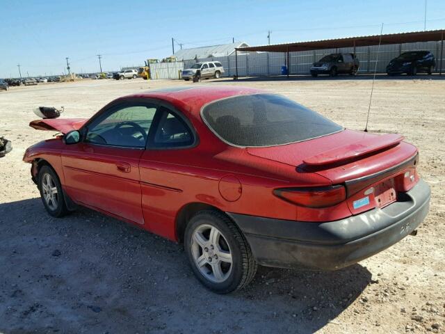 3FAFP11323R142316 - 2003 FORD ESCORT ZX2 RED photo 3