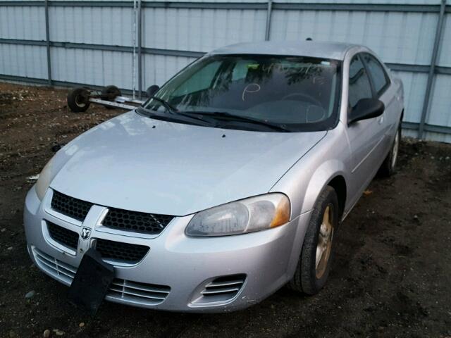 1B3EL46T45N673441 - 2005 DODGE STRATUS SX SILVER photo 2