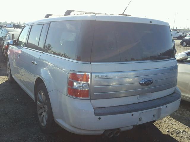 2FMEK63C79BA21069 - 2009 FORD FLEX LIMIT WHITE photo 3