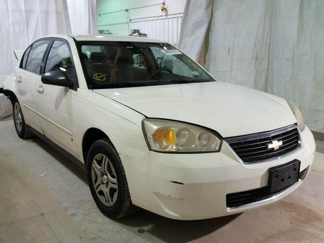 1G1ZS58F48F140691 - 2008 CHEVROLET MALIBU LS თეთრი ფოტო 1