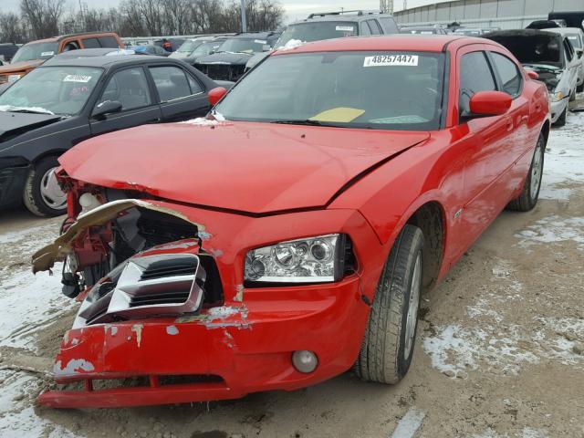 2B3KK53H87H657394 - 2007 DODGE CHARGER R/ RED photo 2