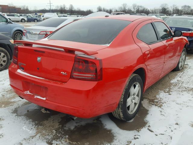 2B3KK53H87H657394 - 2007 DODGE CHARGER R/ RED photo 4