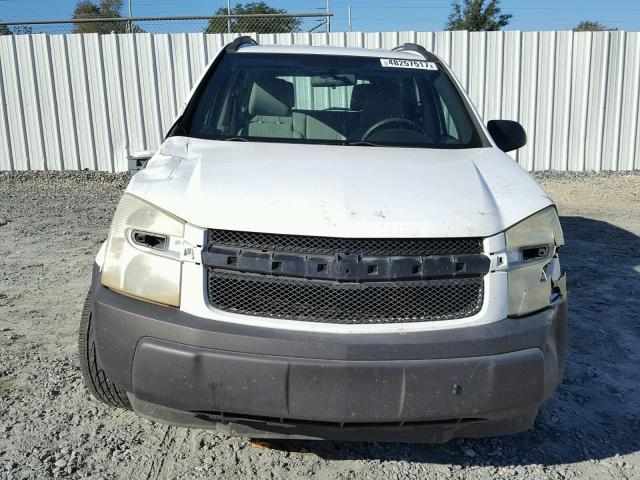 2CNDL13F356006948 - 2005 CHEVROLET EQUINOX LS WHITE photo 10