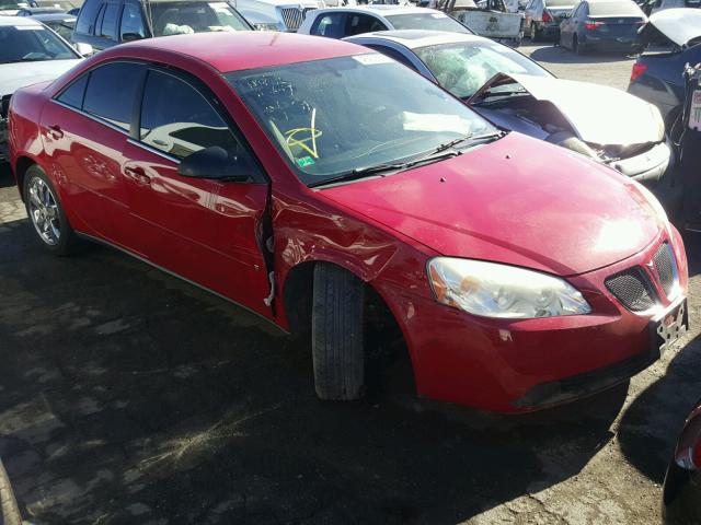 1G2ZH558064225598 - 2006 PONTIAC G6 GT RED photo 1