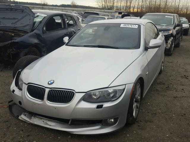 WBADW7C58DE733273 - 2013 BMW 328 I SULE SILVER photo 2