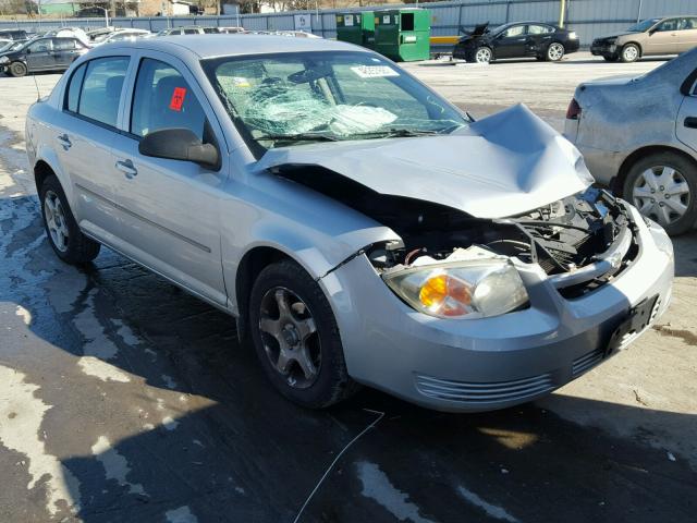 1G1AK52F657517923 - 2005 CHEVROLET COBALT SILVER photo 1