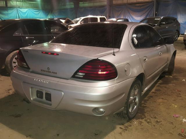 1G2NF52E74M548218 - 2004 PONTIAC GRAND AM S SILVER photo 4