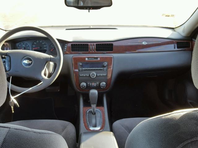 2G1WA5EK5A1139134 - 2010 CHEVROLET IMPALA LS BLUE photo 9