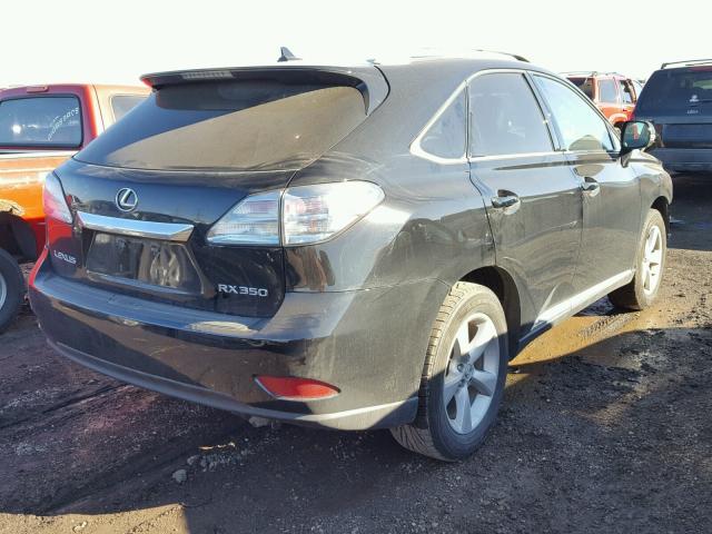 2T2BK1BA3AC010197 - 2010 LEXUS RX 350 BLACK photo 4