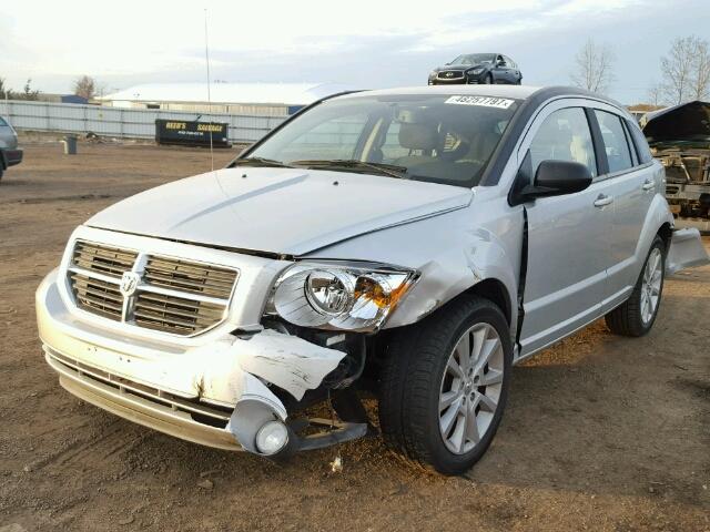 1B3CB5HA4BD222233 - 2011 DODGE CALIBER HE SILVER photo 2