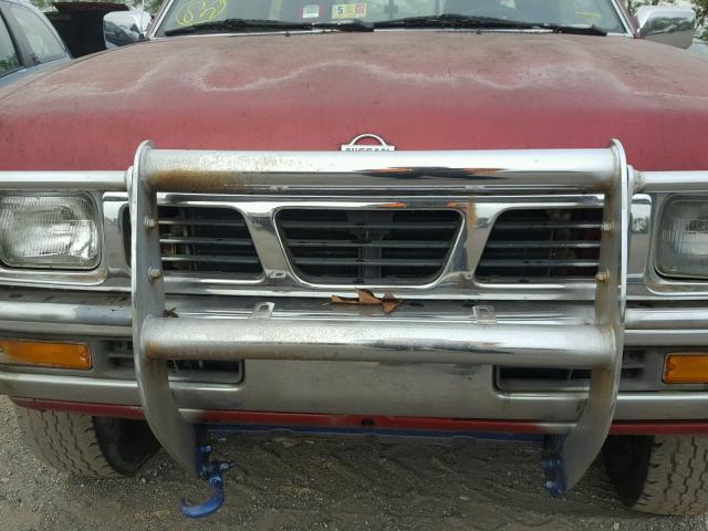 1N6SD16Y7RC371116 - 1994 NISSAN TRUCK KING RED photo 7