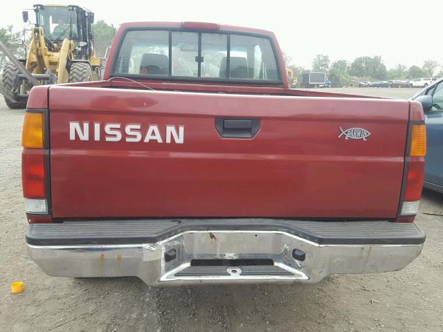 1N6SD16Y7RC371116 - 1994 NISSAN TRUCK KING RED photo 9