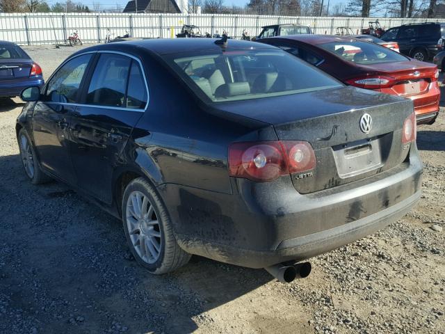 3VWRJ71K59M008454 - 2009 VOLKSWAGEN JETTA WOLF BLACK photo 3