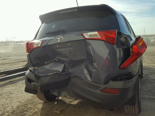 JTMBFREV1ED058036 - 2014 TOYOTA RAV4 LE Mavi foto 9