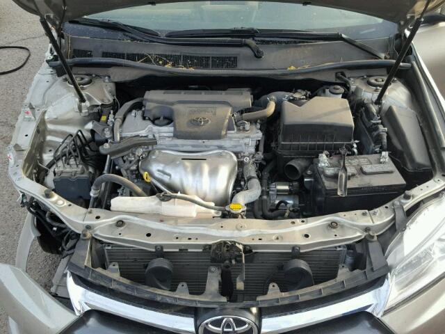 4T4BF1FK1FR484625 - 2015 TOYOTA CAMRY LE GOLD photo 7