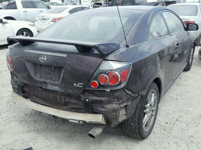 JTKDE3B76A0322201 - 2010 TOYOTA SCION TC 栗色 照片 4