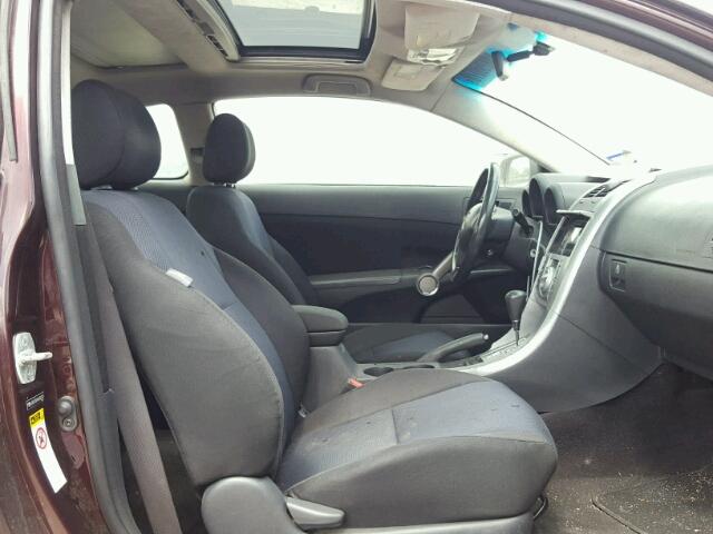 JTKDE3B76A0322201 - 2010 TOYOTA SCION TC 栗色 照片 5