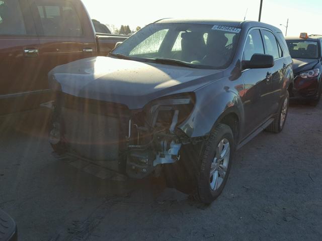 2GNALBEC6B1288230 - 2011 CHEVROLET EQUINOX LS GRAY photo 2