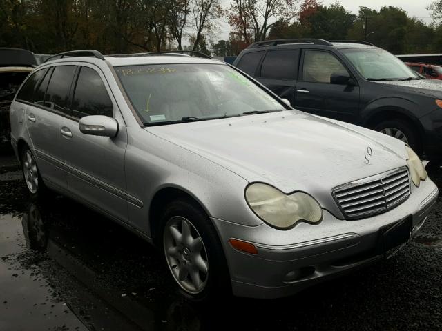 WDBRH81J03F352761 - 2003 MERCEDES-BENZ C 240 SPOR SILVER photo 1