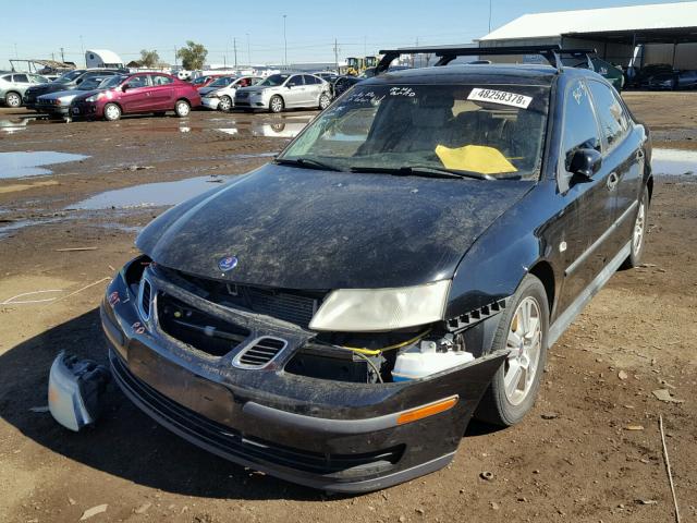 YS3FB49S051021764 - 2005 SAAB 9-3 LINEAR BLACK photo 2