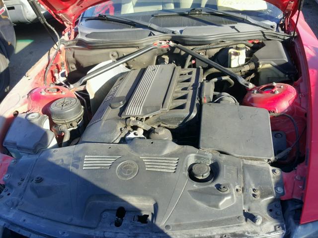 4USBT33483LS47070 - 2003 BMW Z4 2.5 RED photo 7