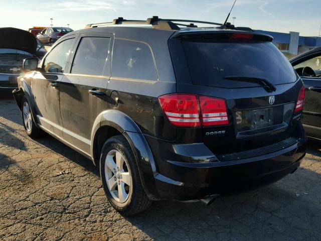 3D4PG5FV6AT105563 - 2010 DODGE JOURNEY SX BLACK photo 3