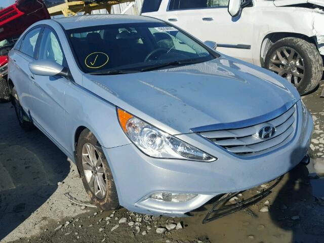 5NPEB4AC2DH614380 - 2013 HYUNDAI SONATA GLS SILVER photo 1