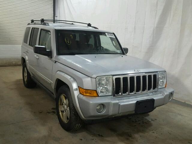 1J8HG58N36C139003 - 2006 JEEP COMMANDER SILVER photo 1